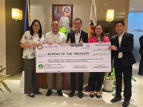 PCSO hands over P10M check in medical assistance.